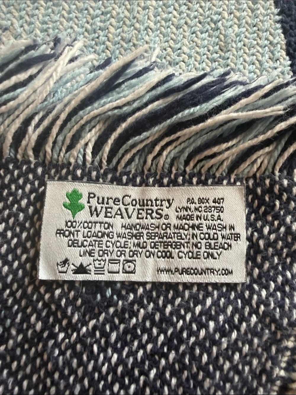 Vtg Afghan Argyle Woven Throw Blanket Fringed - tapestry blanket
